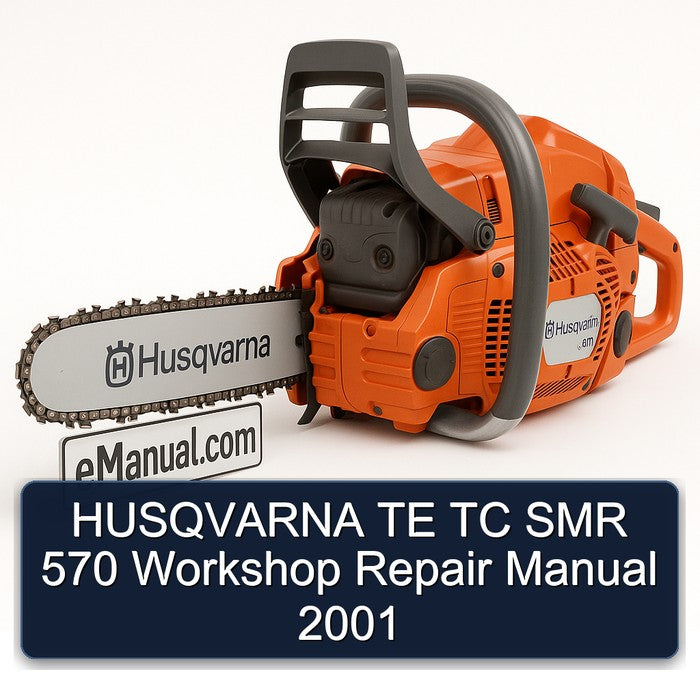 2001 Husqvarna SMR Models TE TC 570 Service Repair Workshop Manual PDF