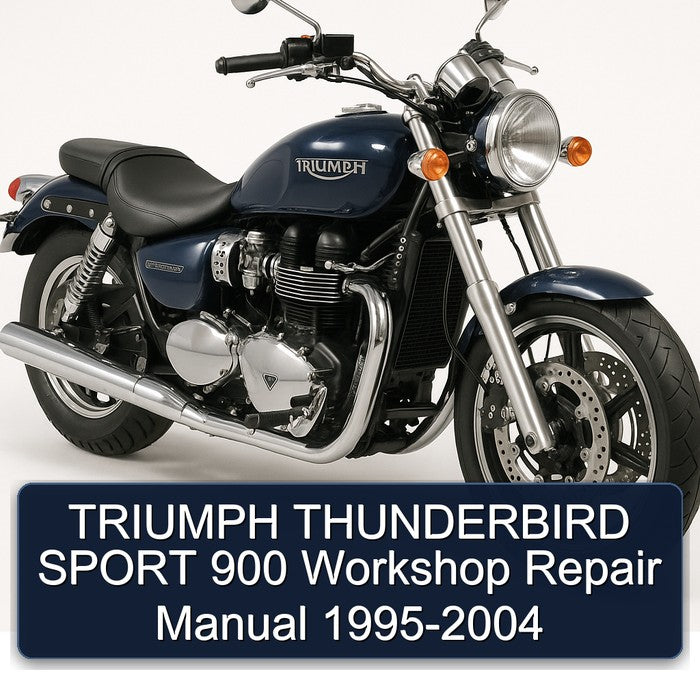1995-2004 Triumph Thunderbird Sport 900 Service Repair Workshop Manual PDF