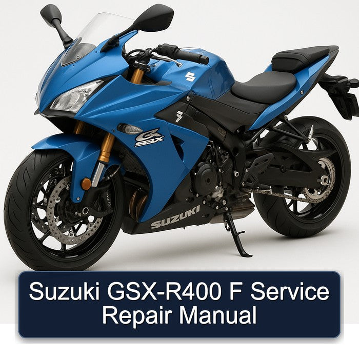 Suzuki GSX Series GSX-R400 F Service Repair Workshop Manual PDF