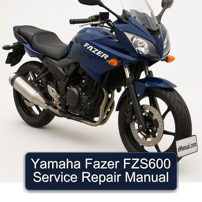 Yamaha Fazer FZS600 Service Repair Workshop Manual PDF