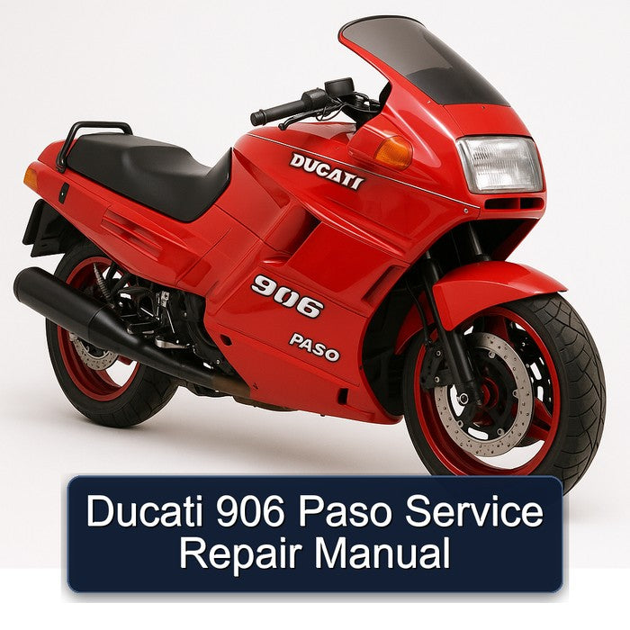 Ducati 906 Paso Service Repair Workshop Manual PDF