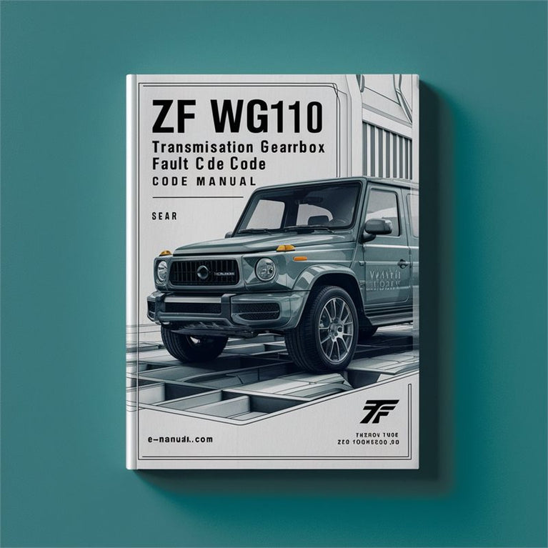 ZF WG110 Transmission Gearbox Fault Code Service Repair Workshop Manual PDF