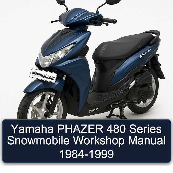 1984-1999 Yamaha Phazer 480 Series Snowmobile Service Repair Workshop Manual PDF
