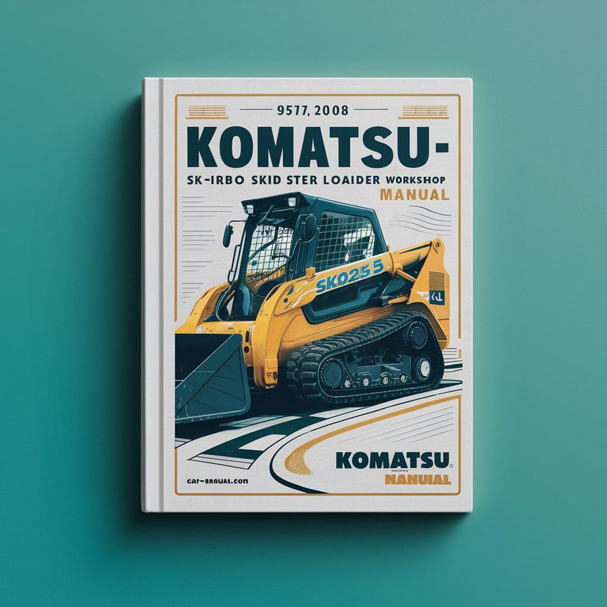 Komatsu SK1026-5 Turbo SKID Steer Loader Workshop Manual PDF Download