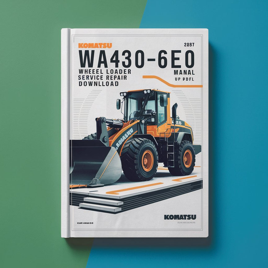 Komatsu WA430-6E0 Wheel Loader Service Repair Manual -H60266 and up