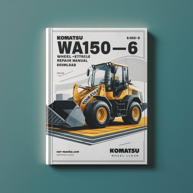 Komatsu WA150-6 Wheel Loader Service Repair Manual -80001 and up