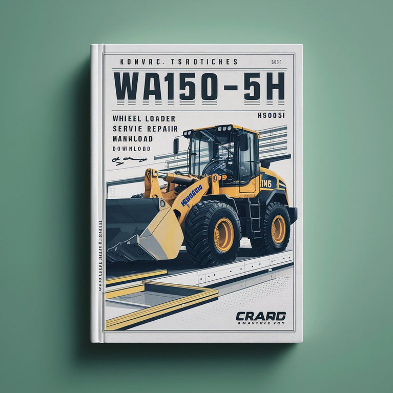 Komatsu WA150-5H Wheel Loader Service Repair Manual -H50051 and up