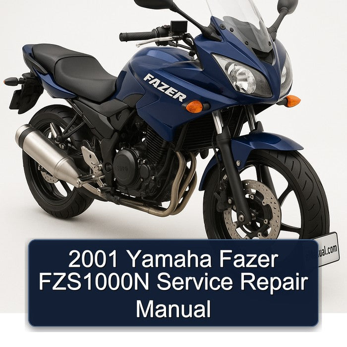 2001 Yamaha Fazer FZS1000N Service Repair Workshop Manual PDF