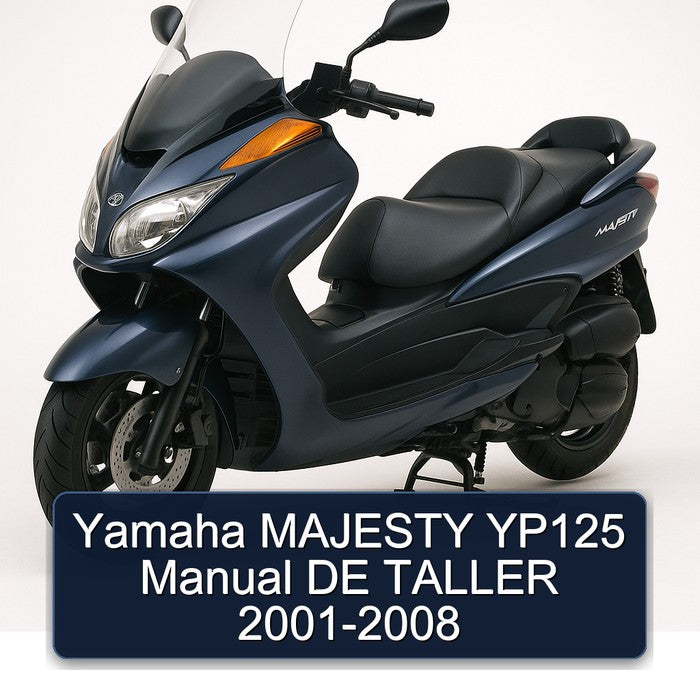 2001-2008 Yamaha Majesty YP125 DE Taller Service Repair Workshop Manual PDF