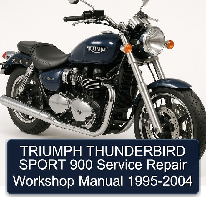 1995-2004 Triumph Thunderbird Sport 900 Service Repair Workshop Manual PDF
