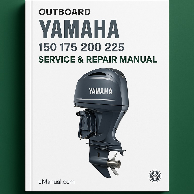 Yamaha 150 175 200 225 Outboard Service Repair Manual
