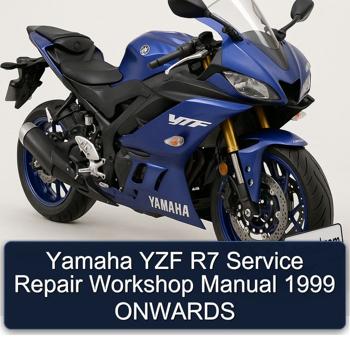 1999 Yamaha YZF Models R7 Onwards Service Repair Workshop Manual PDF