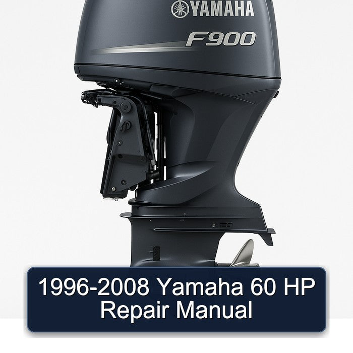 1996-2008 Yamaha 60 Hp Service Repair Workshop Manual PDF