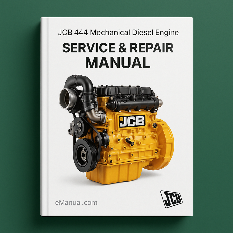 JCB 444 Mechanical Diesel Engine Service Repair Manual