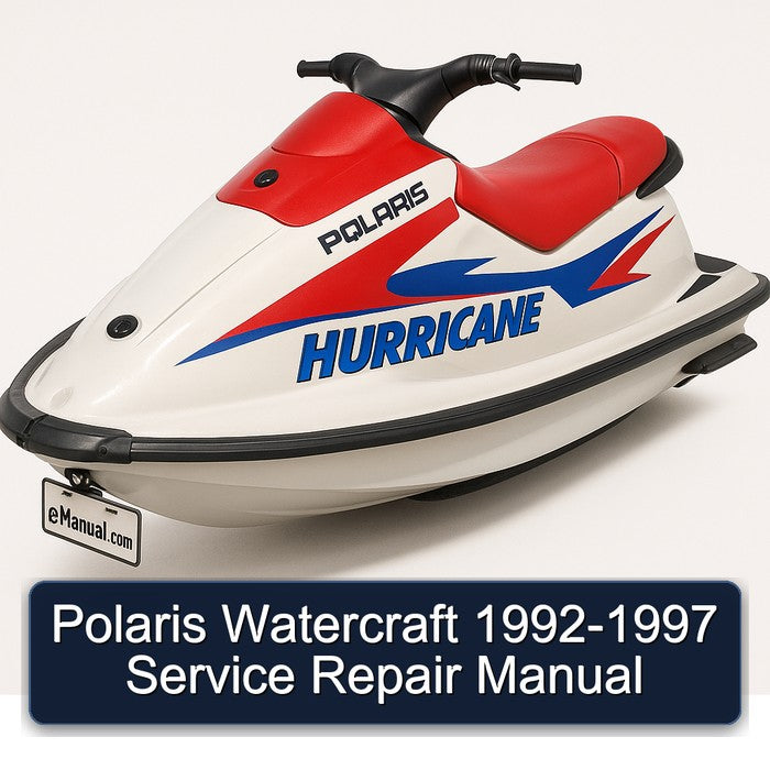 1992-1997 Polaris Watercraft Service Repair Workshop Manual PDF
