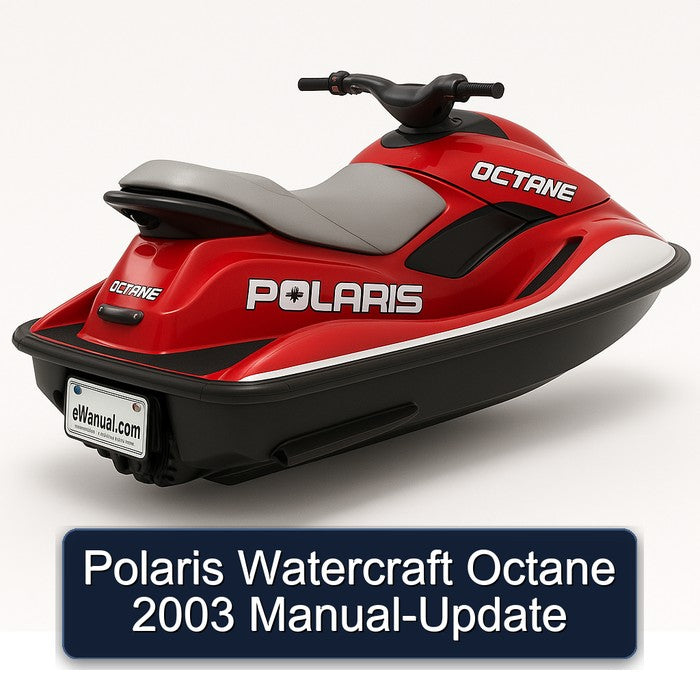 2003 Polaris Watercraft Octane -update Service Repair Workshop Manual PDF