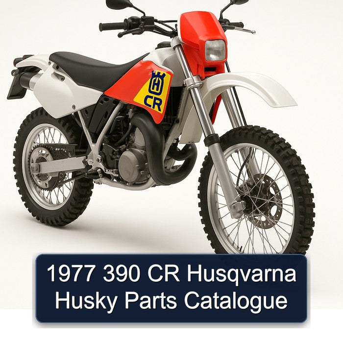 Husqvarna CR Models Husky Parts Catalog PDF
