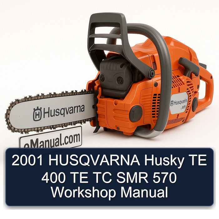 2001 Husqvarna Husky TE 400 TC SMR 570 Service Repair Workshop Manual PDF