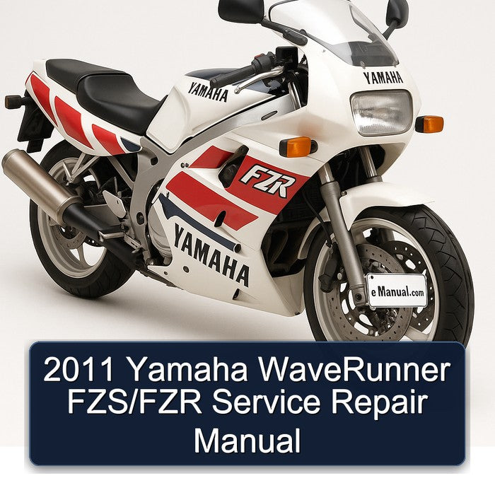 2011 Yamaha Waverunner Fzs/fzr Service Repair Workshop Manual PDF