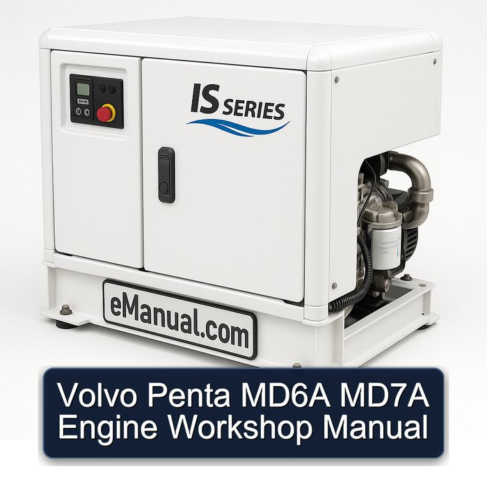 Volvo Penta MD6A MD7A Engine Service Repair Workshop Manual PDF