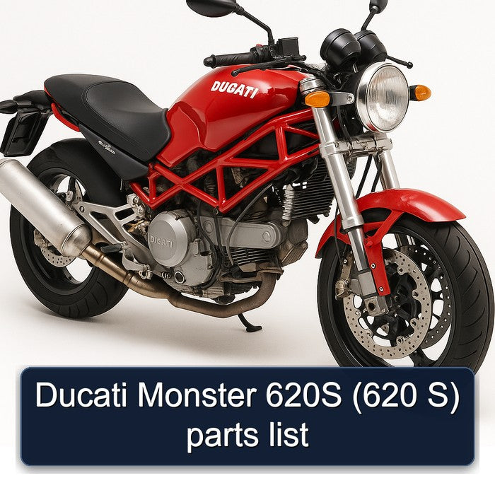 Ducati 620 Monster 620S ( S) Parts Catalog PDF