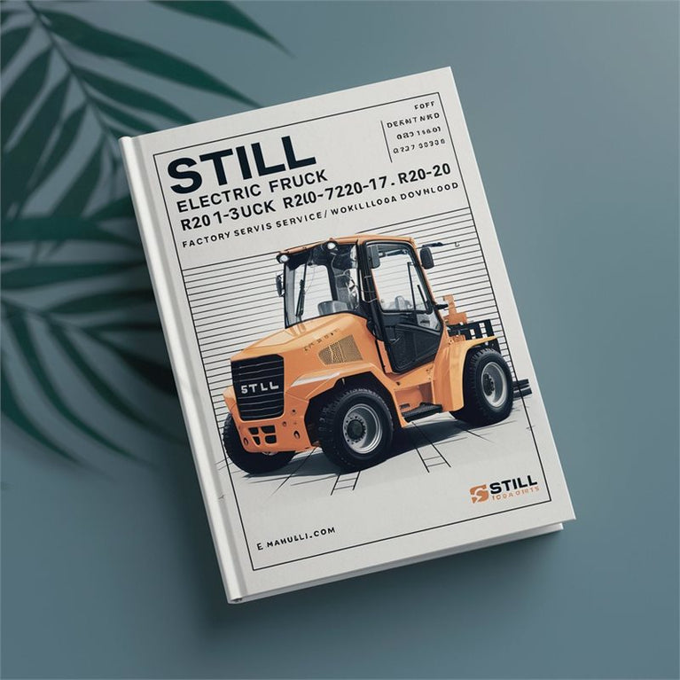Still Electric Fork Truck R20-15 R20-16 R20-17 R20-20 Service Repair Workshop Manual PDF