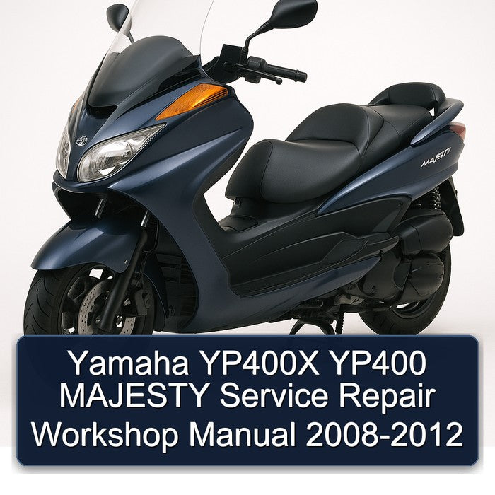 2008-2012 Yamaha Majesty YP400X YP400 Service Repair Workshop Manual PDF