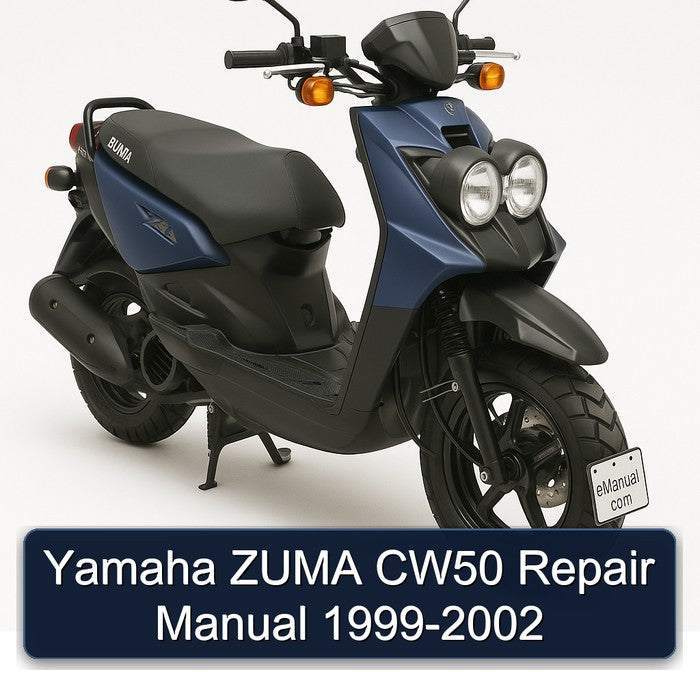 1999-2002 Yamaha Zuma CW50 Service Repair Workshop Manual PDF