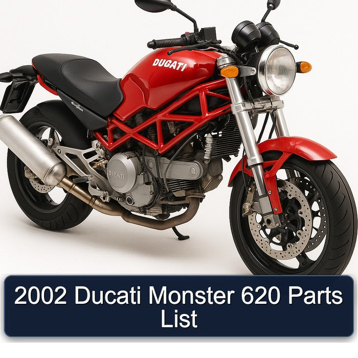 2002 Ducati 620 Monster Parts Catalog PDF
