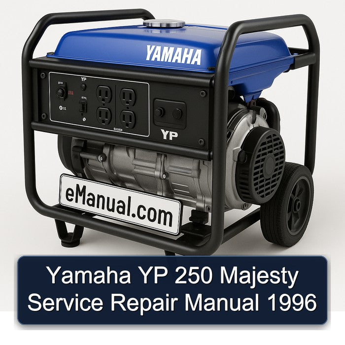 1996 Yamaha YP 250 Majesty Service Repair Workshop Manual PDF