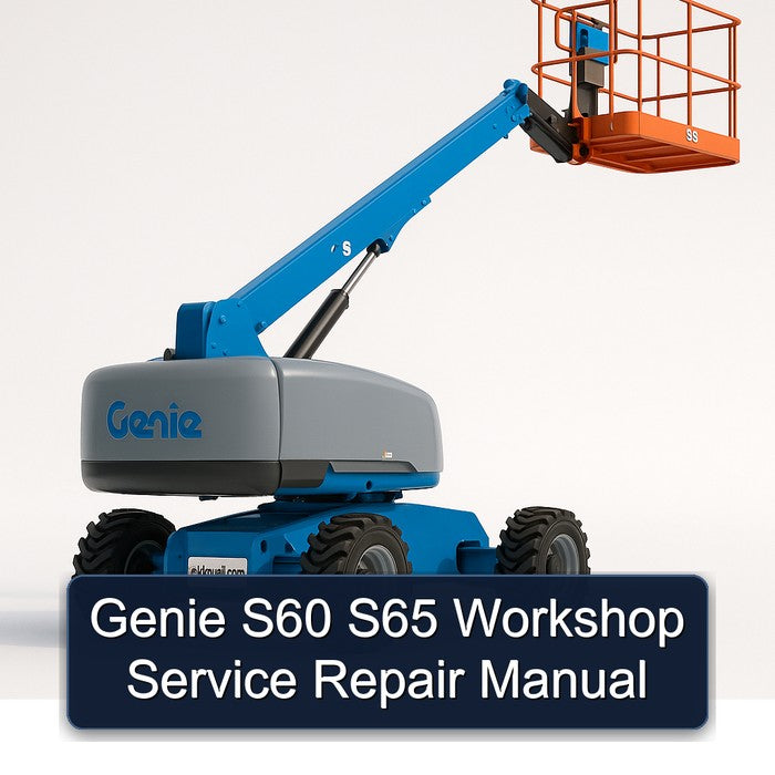 Genie S60 S65 Service Repair Workshop Manual PDF