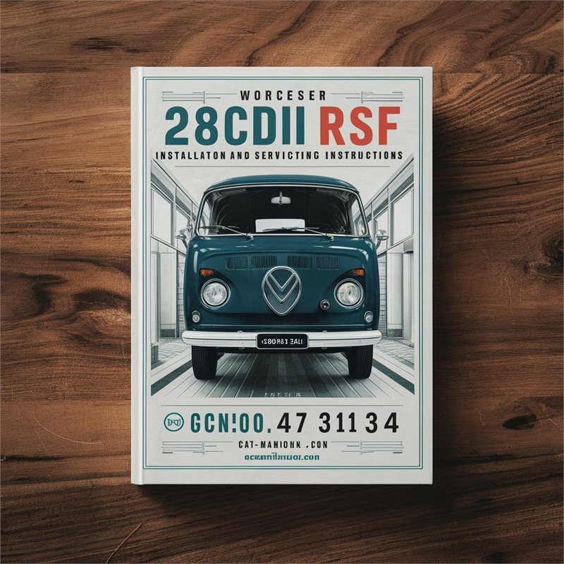 Worcester Bosch 28CDI RSF Gcno.47 311 34 Installation Servicing Service Repair Workshop Manual PDF