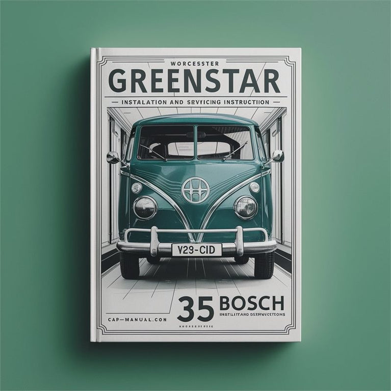 Worcester Bosch Greenstar 35 CDI Installation Servicing Service Repair Workshop Manual PDF