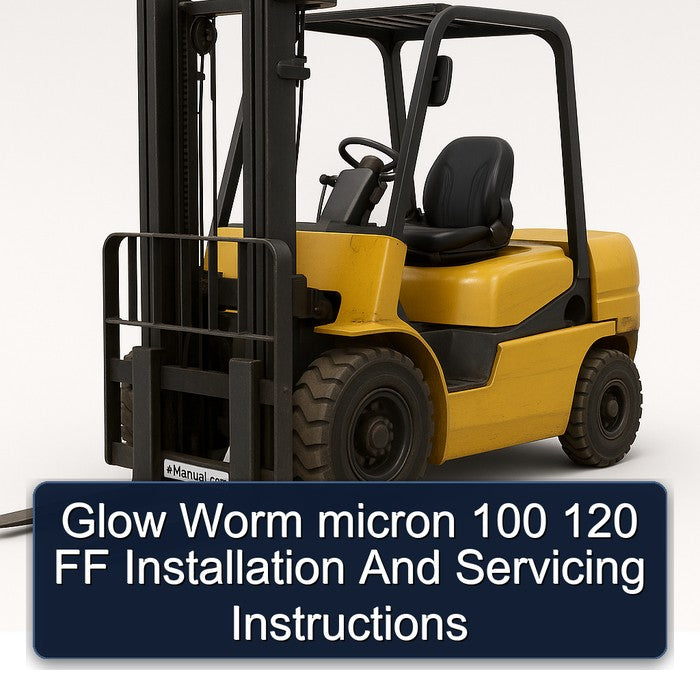 Glow Worm Micron 100 120 FF Installation Servicing Service Repair Workshop Manual PDF
