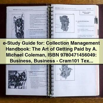 E-STUDY Collection Management : Art Getting Paid . Michael Coleman Service Repair Workshop Manual PDF