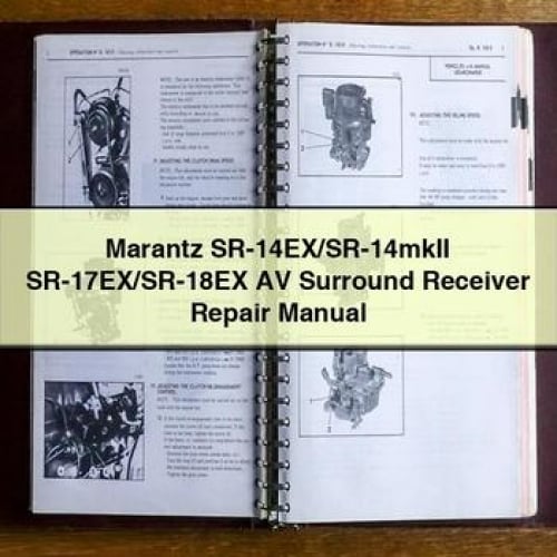 Marantz SR-14EX/SR-14mkII SR-17EX/SR-18EX AV Surround Receiver Repair Manual