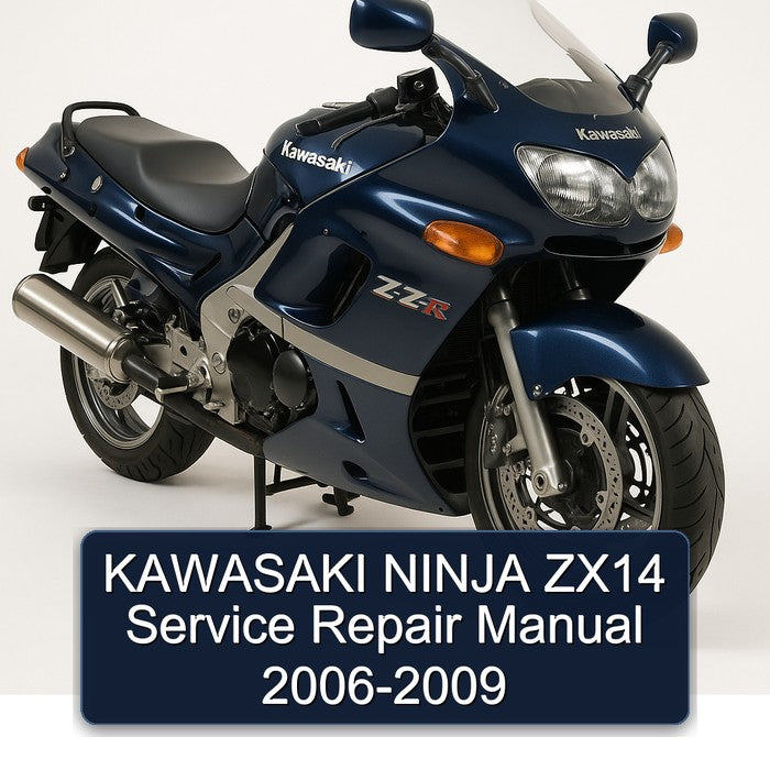 2006-2009 Kawasaki Ninja ZX14 Service Repair Workshop Manual PDF