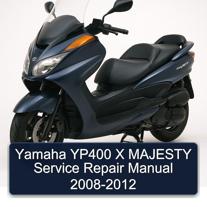 2008-2012 Yamaha Majesty YP400 X Service Repair Workshop Manual PDF