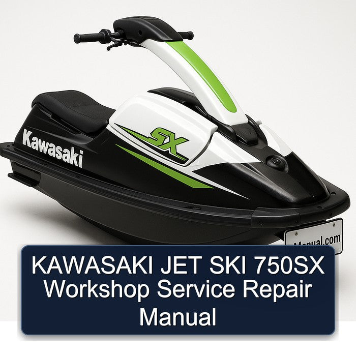 Kawasaki JET SKI 750SX Service Repair Workshop Manual PDF
