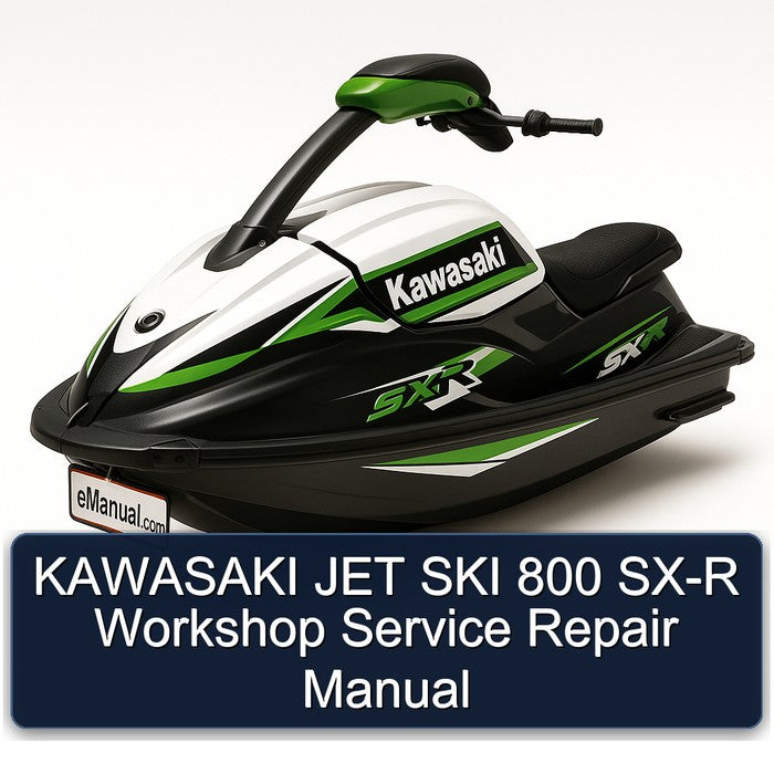 Kawasaki JET SKI 800 SX-R Service Repair Workshop Manual PDF