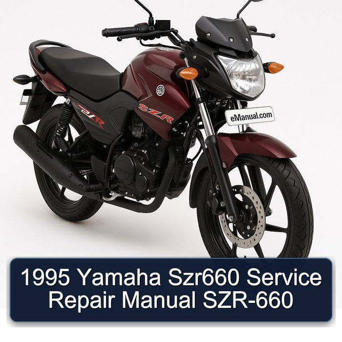 1995 Yamaha SZR Models SZR660 SZR-660 Service Repair Workshop Manual PDF
