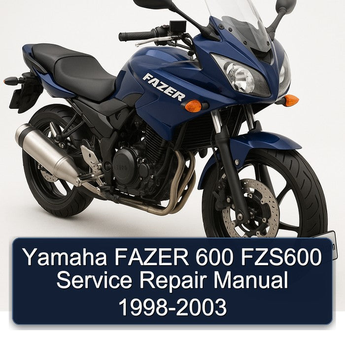 1998-2003 Yamaha Fazer 600 FZS600 Service Repair Workshop Manual PDF