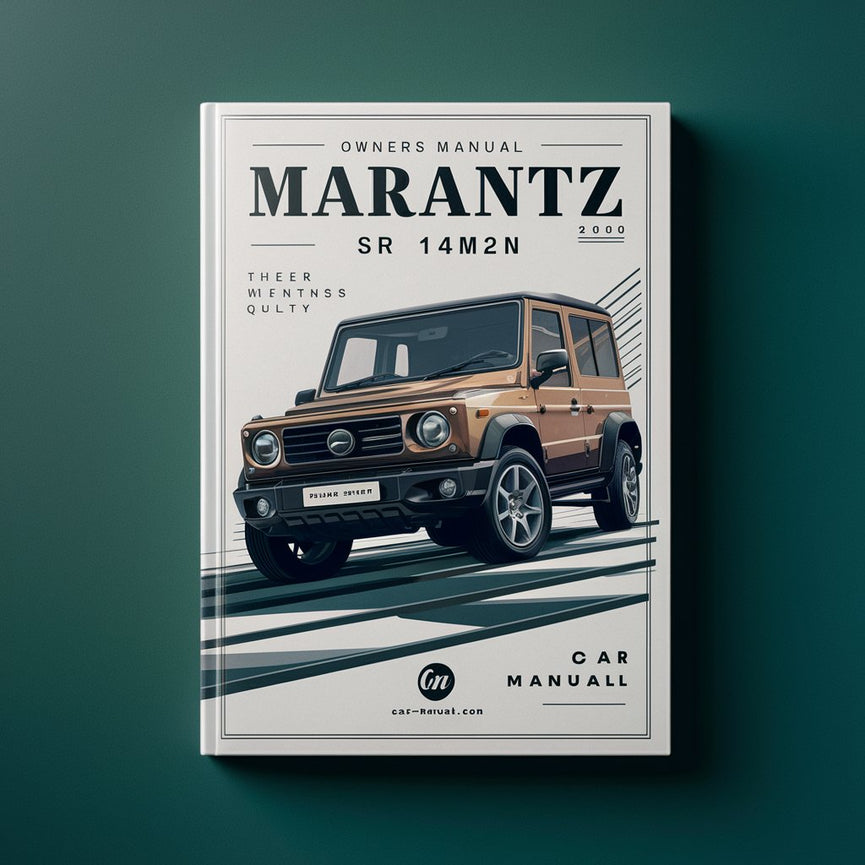 Manual del propietario MARANTZ SR 14MK2N Descargar PDF