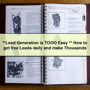 Lead Generation is TOOO Easy How to get free Leads daily and make Thousands