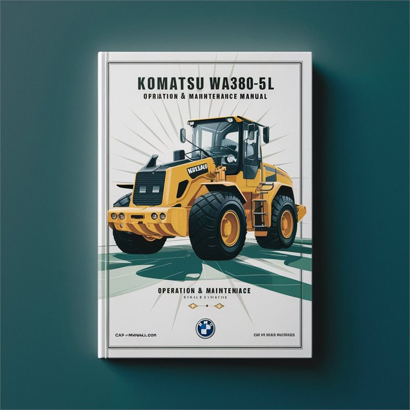 Komatsu WA380-5L Wheel Loader Operation Maintenance Service Repair Workshop Manual PDF