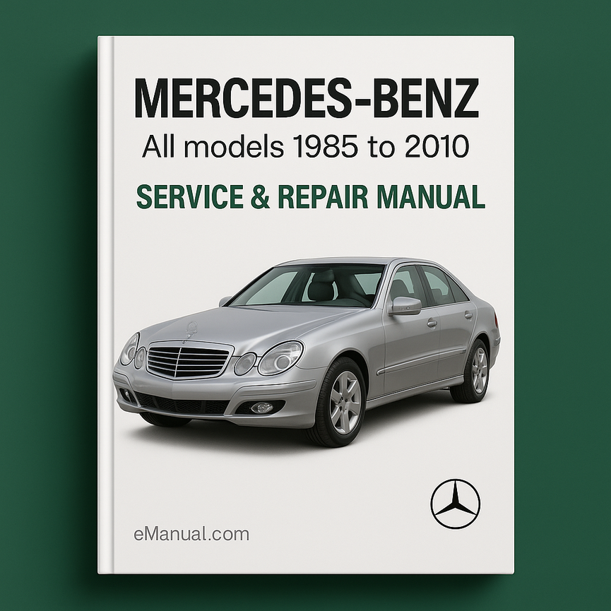 Mercedes-Benz All models 1985 to 2010 Service Repair Manual