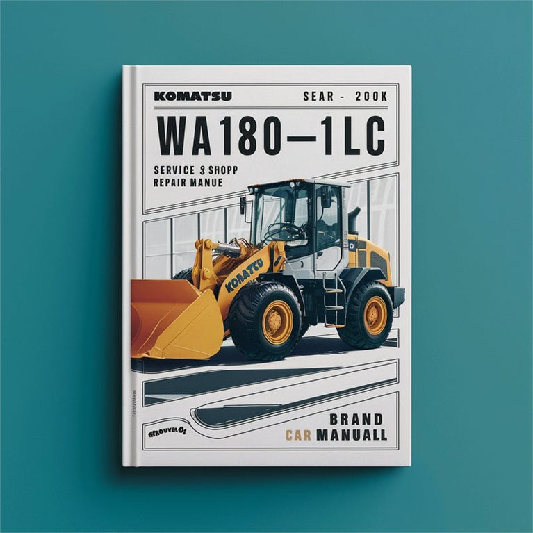 Komatsu WA180-1LC Wheel Loader Shop Service Repair Workshop Manual PDF