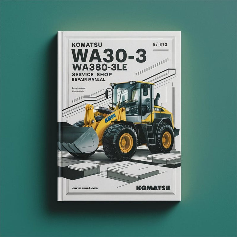 Komatsu WA380-3 WA380-3LE Wheel Loader Shop Service Repair Workshop Manual PDF