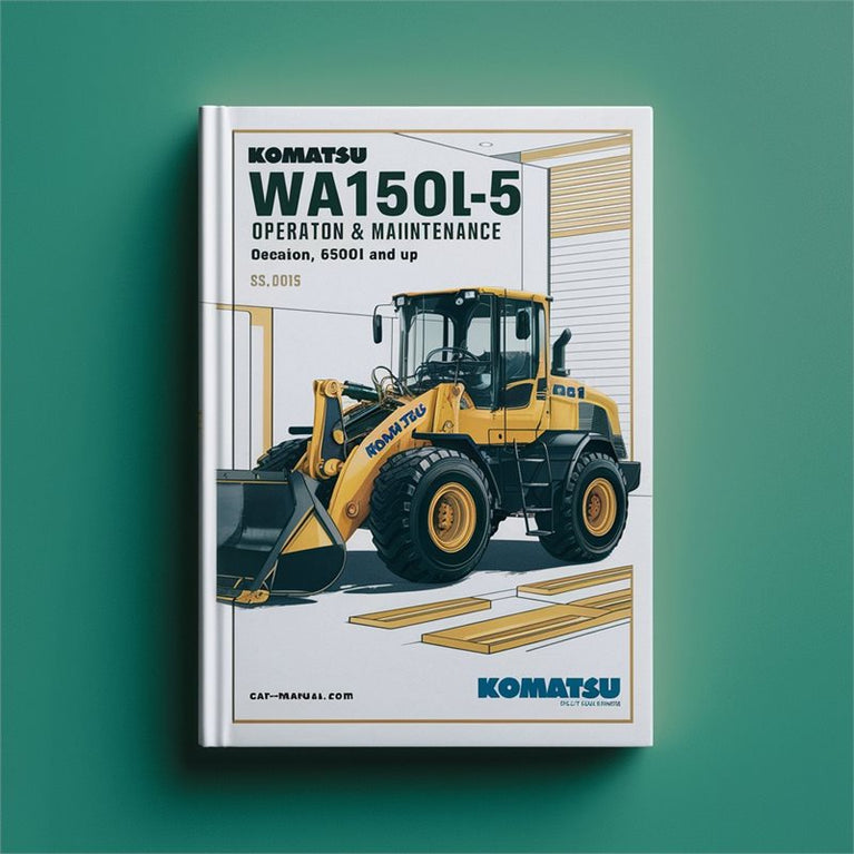 Komatsu Wa150l-5 Wheel Loader Operation (s/n: 65001 Up) Service Repair Workshop Manual PDF