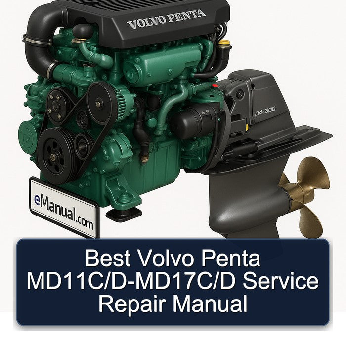 Best Volvo Penta Md11c/d-md17c/d Service Repair Workshop Manual PDF